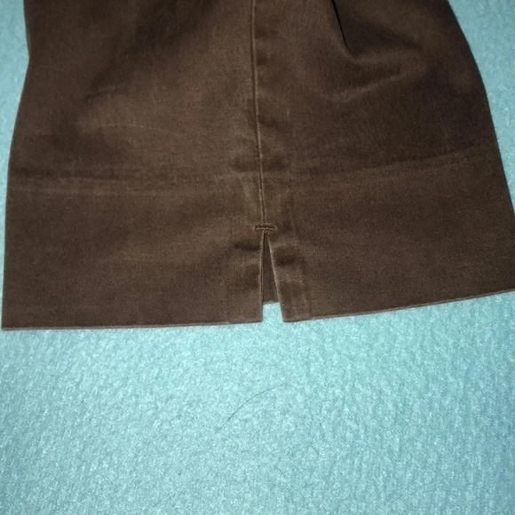 JONES NEW YORK Signature brown capris stretchy size 8 - Picture 3 of 8